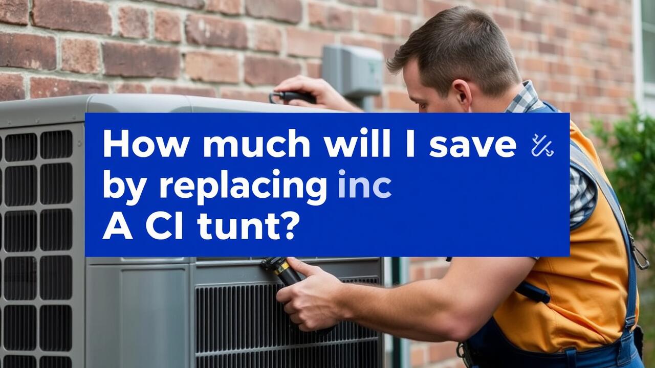 How much will I save by replacing my AC unit?